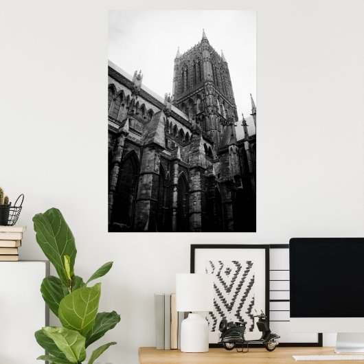 Lincoln Cathedral Poster (Thuiskantoor)