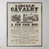 Lincoln Cavalry Poster (Voorkant)