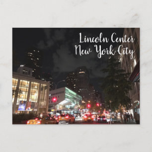 Lincoln Center New York City NYC fotografie Briefkaart