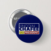 Lincoln Chafee voor President V1 Ronde Button 5,7 Cm (Voorkant /achterkant)