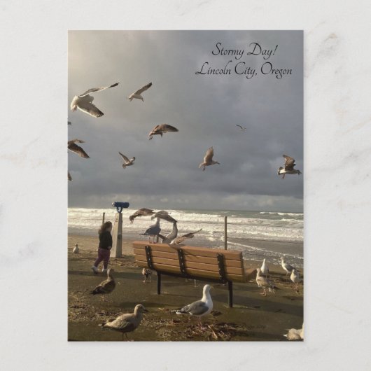 Lincoln City Feestdagenkaart (Voorkant)