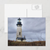 Lincoln City Lighthouse Briefkaart (Voorkant / Achterkant)