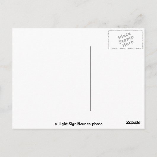 Lincoln City Lighthouse Briefkaart (Achterkant)