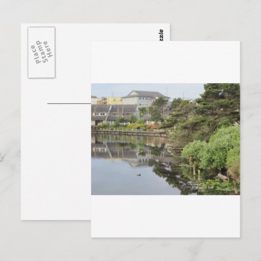 Lincoln City Oregon Briefkaart (Voorkant / Achterkant)