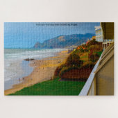 Lincoln City Oregon. Jigzaag Puzzle Legpuzzel