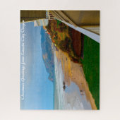Lincoln City Oregon. Kerstgroeten Legpuzzel (Verticaal)