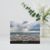 Lincoln Cityscape Briefkaart (Staand voorkant)