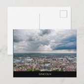 Lincoln Cityscape Briefkaart (Voorkant / Achterkant)