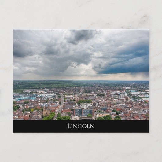 Lincoln Cityscape Briefkaart (Voorkant)