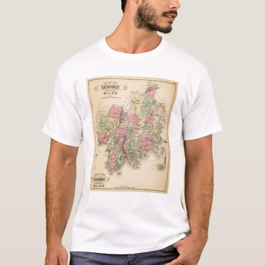 Lincoln Co., Sagadahoc Co. T-shirt (Voorkant)
