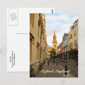 Lincoln College Library, Oxford, Briefkaart Engela (Voorkant / Achterkant)