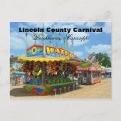 Lincoln County Carnival - Brookhaven, Mississippi Briefkaart (Voorkant)