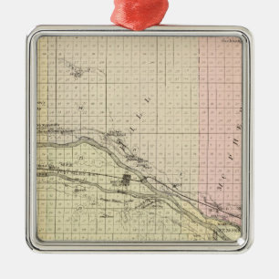 Lincoln County, Nebraska Metalen Ornament
