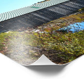 Lincoln Covered Bridge, Woodstock, Vermont Foto Afdruk (Hoek)