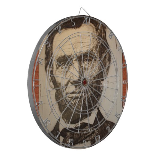 Lincoln dart board dartbord (Voorkant Links)