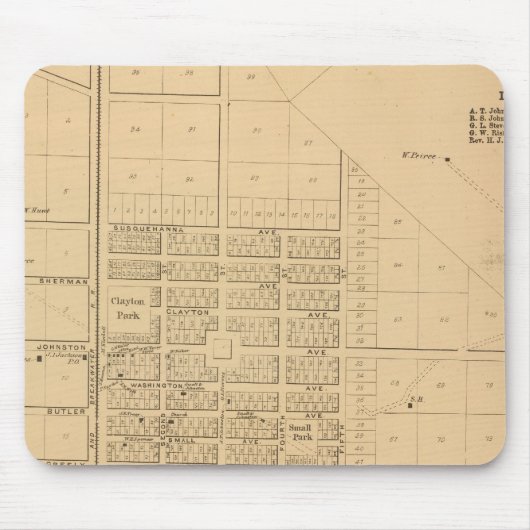 Lincoln Delaware Muismat (Voorkant)