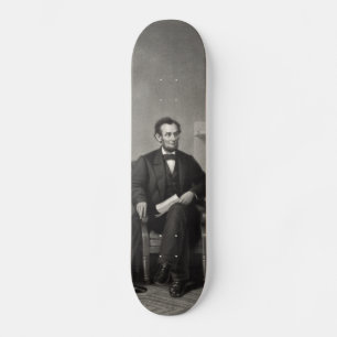 Lincoln die de emancipatieproclamatie leest skateboard