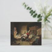 Lincoln & Emancipatie Proclamatie Briefkaart (Staand voorkant)