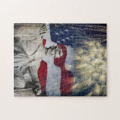 Lincoln en Fireworks Legpuzzel (Horizontaal)