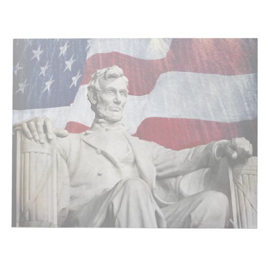 Lincoln en Fireworks Notitieblok (Voorkant)