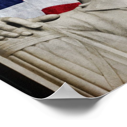 Lincoln en Fireworks Poster (Hoek)