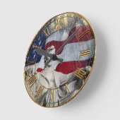 Lincoln en Fireworks Ronde Klok (Hoek)