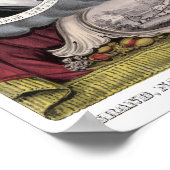 Lincoln en Johnson Election Banner 1864 Poster (Hoek)