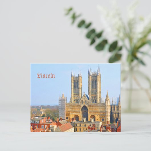 Lincoln, Engeland Briefkaart (Staand voorkant)