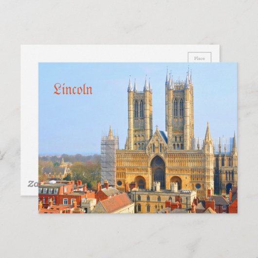 Lincoln, Engeland Briefkaart (Voorkant / Achterkant)