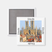 Lincoln, Engeland Magneet (Voorkant / Achterkant)