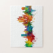 Lincoln England Skyline Legpuzzel (Verticaal)