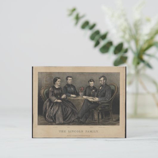 Lincoln Family Briefkaart (Staand voorkant)
