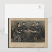 Lincoln Family Briefkaart (Voorkant / Achterkant)