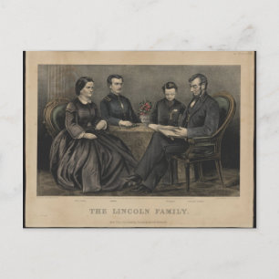 Lincoln Family Briefkaart