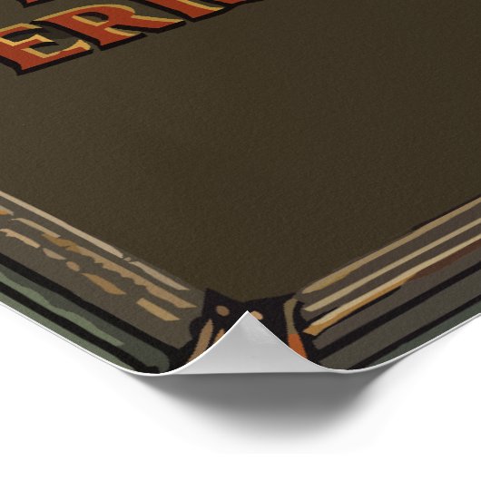 Lincoln Gettysburg Address Quote Poster (Hoek)