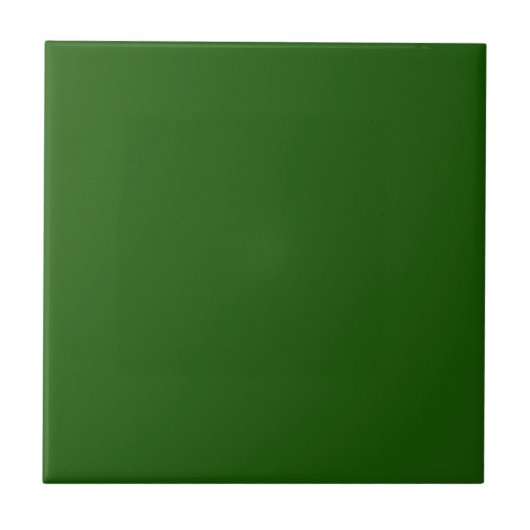 Lincoln Green Solid Color Tegeltje (Voorkant)