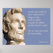 Lincoln Heaven Quote Poster (Voorkant)