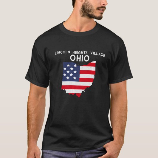 Lincoln Heights Ohio USA T-shirt (Voorkant)