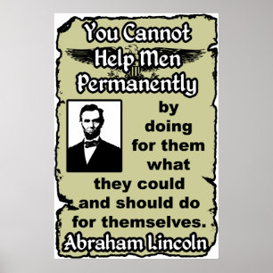 Lincoln: Help jezelf! Poster