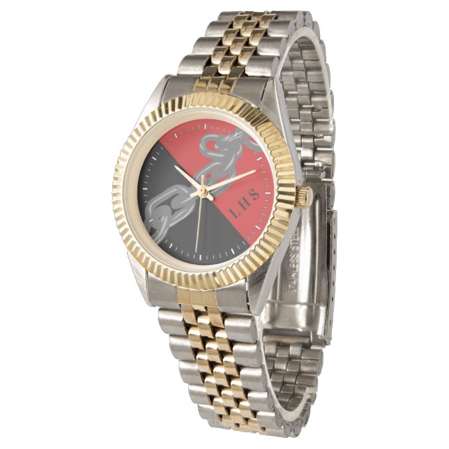 Lincoln High School eWatch, Youth, Mannen, Women Horloge (Gekanteld)