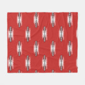 Lincoln High School Fleece Blanket, Sizzen Deken (Voorkant (Horizontaal))