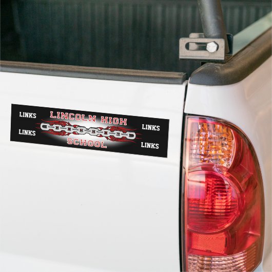 Lincoln High School Links Bumpersticker (Op Truck)