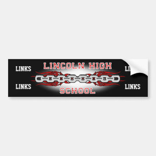 Lincoln High School Links Bumpersticker