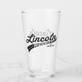 Lincoln Highway Glass Tumbler (Achterkant)