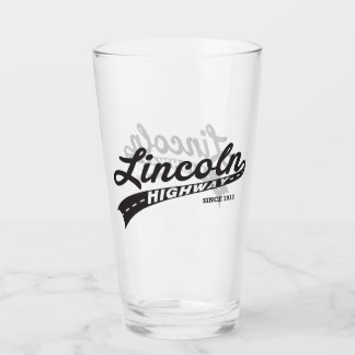 Lincoln Highway Glass Tumbler
