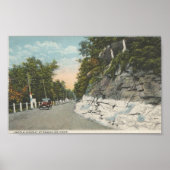 Lincoln Highway op Grandview Point briefkaart Poster (Voorkant)