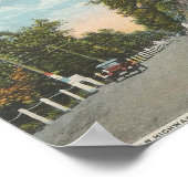 Lincoln Highway op Grandview Point briefkaart Poster (Hoek)