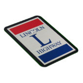 Lincoln Highway Sign Magneet (Rechterzijde)