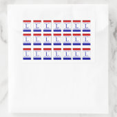 Lincoln Highway Traditionele Kleuren Sticker (Tas)