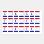 Lincoln Highway Traditionele Kleuren Sticker (Voorkant)